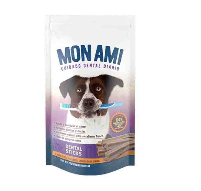 MON AMI (DENTAL STICKS) X 3 UNIDADES